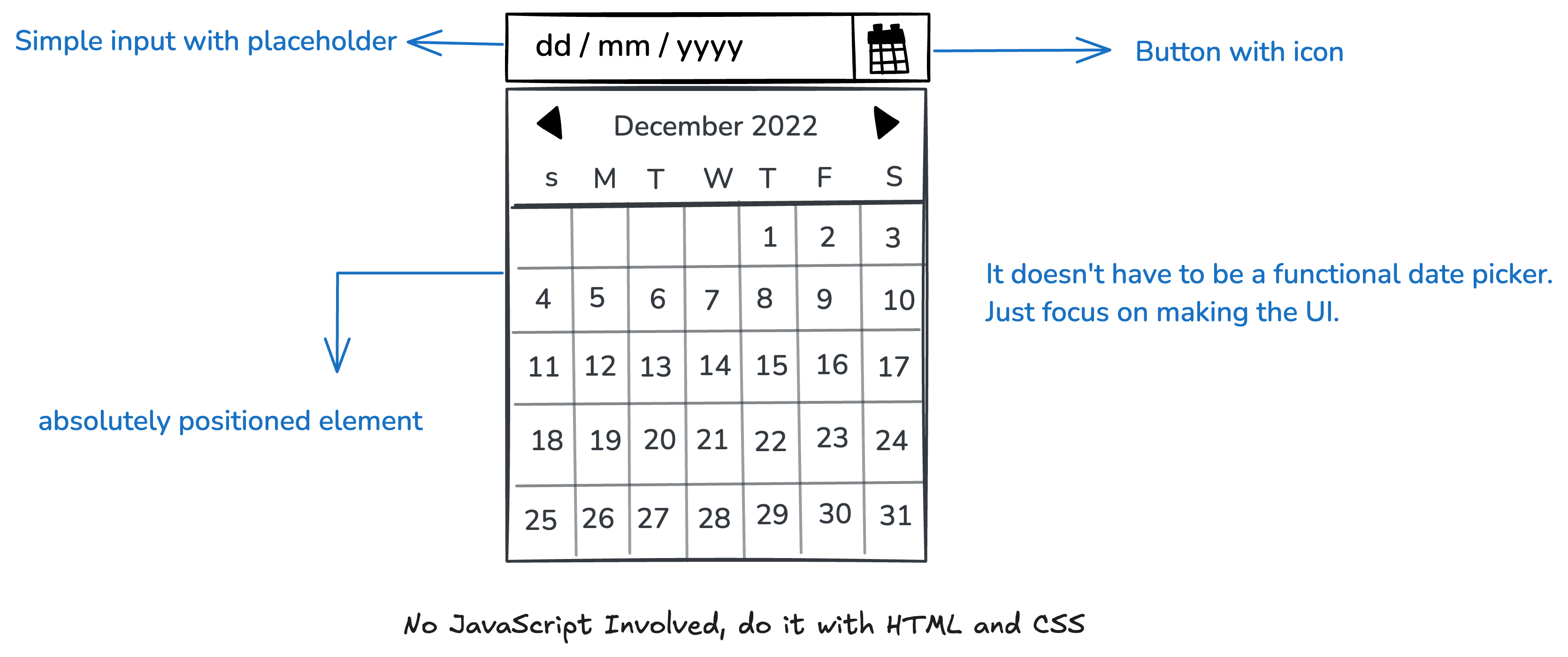 Datepicker UI