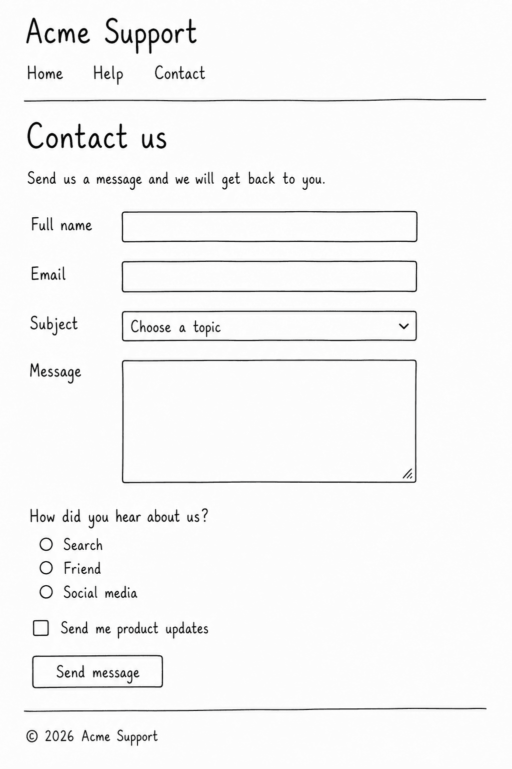 Contact Form